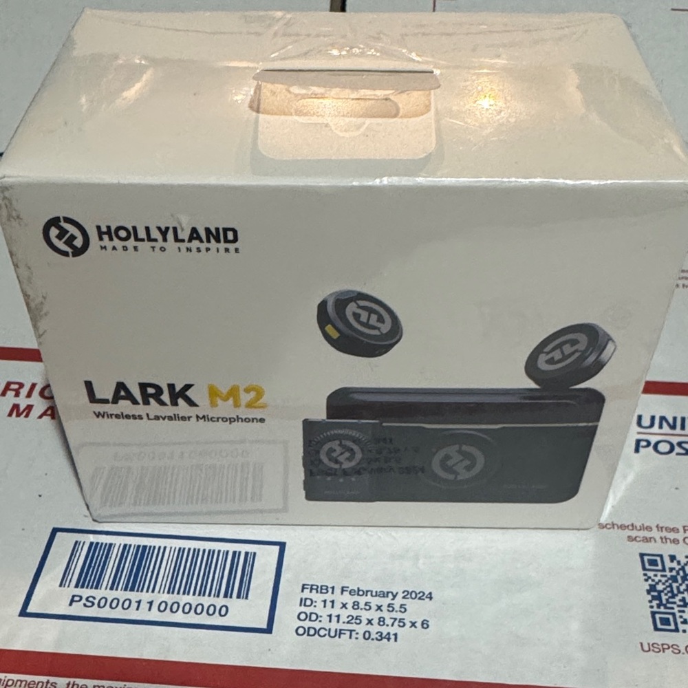 Lark M2 Wireless Lavalier Microphone - Black